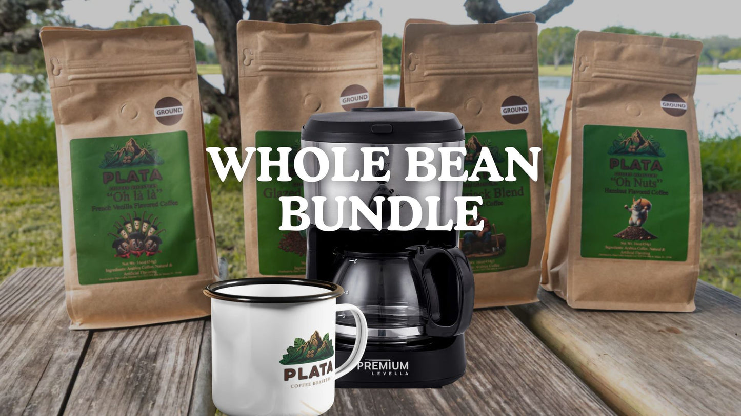The Daily Grind Deluxe by Plata Coffee Roasters (Whole Bean Bundle)