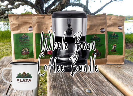 The Daily Grind Deluxe by Plata Coffee Roasters (Whole Bean Bundle)