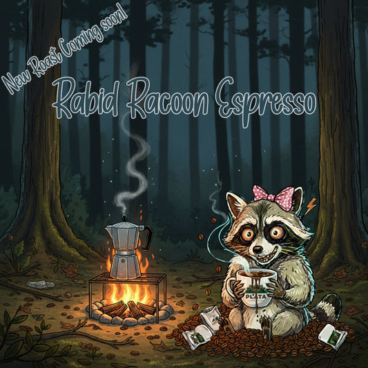 Rabid Raccoon Espresso: Unleash the Chaos (1LB Bag)